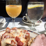 Belhurst Edgar’s mimosa: Weekend brunch at Edgar’s includes complimentary bloody marys and mimosas. 