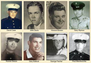 Eight soldiers from same town that lost their lives in Vietnam