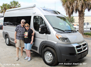 Last December, the Armstrongs purchased a 2018 Roadtrek, a 19 van that they describe as a “well-outfitted camper.” The van replaced an older RV the couple owned. Photos courtesy Jack and Niki Armstrong