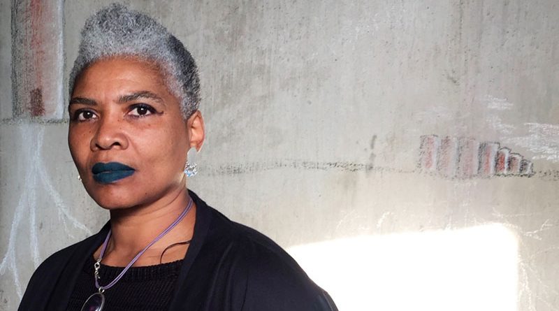 Annette Daniels Taylor, 54, started coloring her hair when it first became gray but ultimately she said it was too much work. “I didn’t appreciate having a financial dependency on a beauty corporation to simply hide what was actually a beautiful natural occurrence. ” Photo courtesy of Bleu-Ruby Daniels -Taylor.