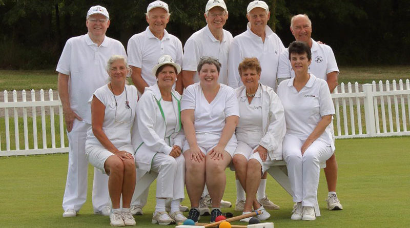 Local players at a Rochester Croquet Club tournament range from their 40s to their 80s.