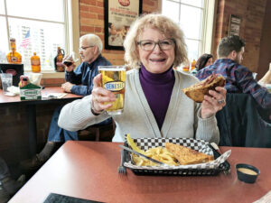 Someone who enjoys a good meal, a good time and a good brew, Nancy Dubner relishes all three at the Genesee Brewhouse in Rochester. 
