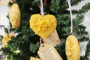 beeswax ornament