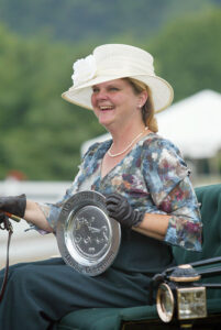 Cheryl Yelle was a winning Walnut Hill competitor with “Maggie,” whose name is Hillrose Twilight Image.