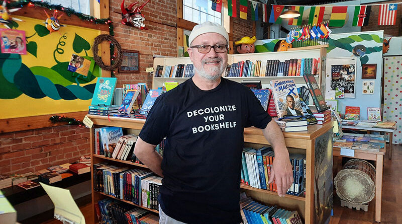 Henry Padrón-Morales, owner of Hipocampo bookstore on South Wedge: A commitment to arts and culture.