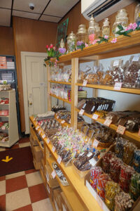 Stever’s Candies offers hundreds of delights, including soft, succulent caramels, dark chocolate-dipped strawberries, fresh fudge and a host of other unique goodies