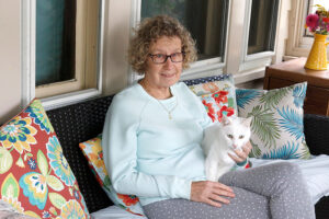 Kate Sullivan is president of Pet Adoption Network in Rochester; Kari LaBounty