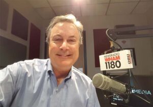 Kevin fills in at WHAM-1180 in 2018, where he worked for more than 20 years.